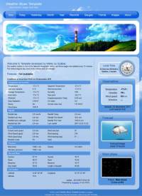 Weather Blues Template
